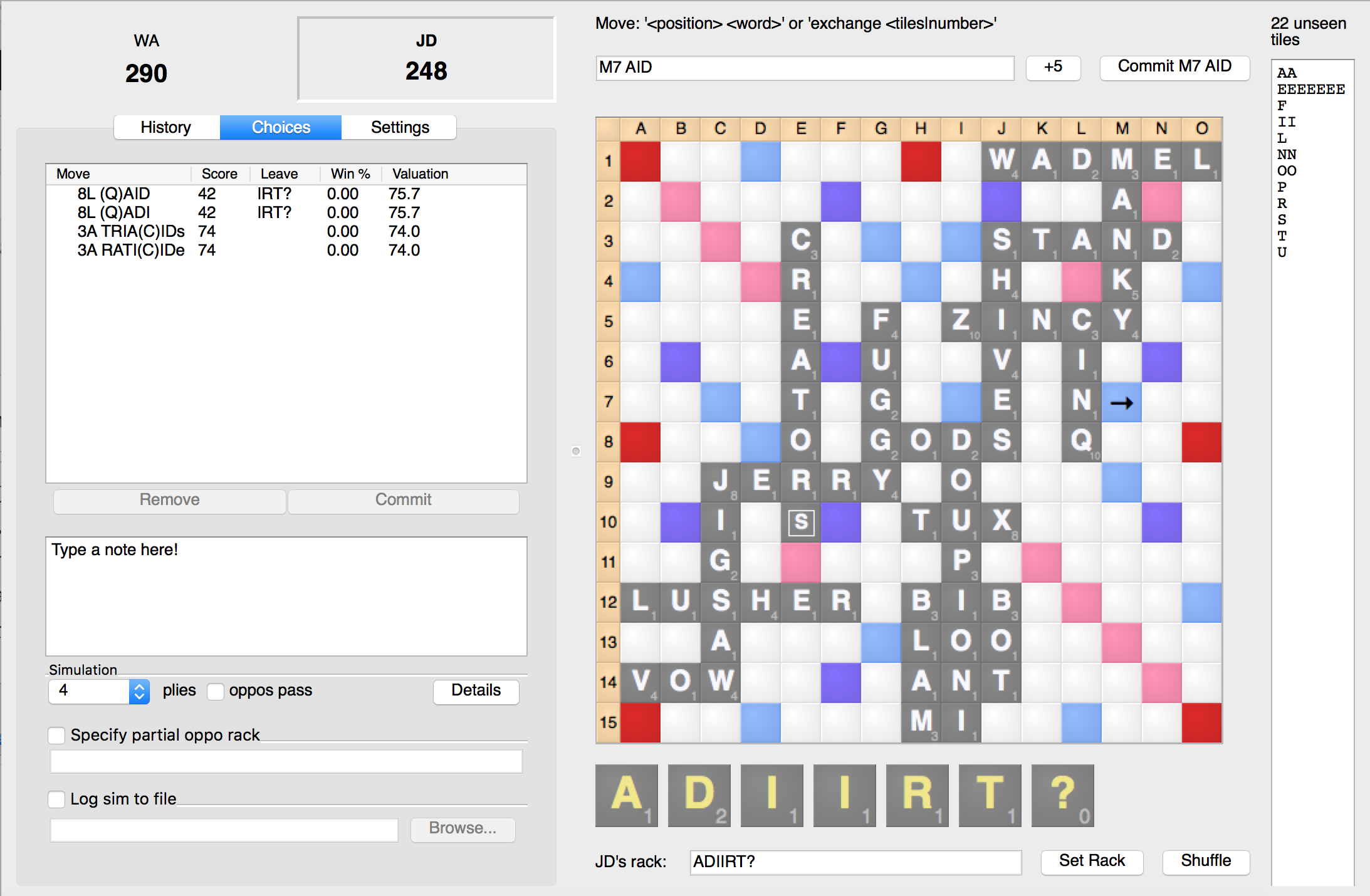 TRIACIDS vs QAID